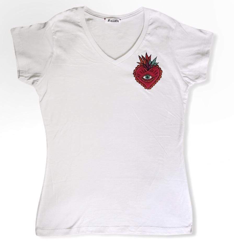 JURGEN LEHL ホワイトハイネックTシャツ 美品♡ JURGEN LEHL ホワイトハイネックTシャツ 美品♡