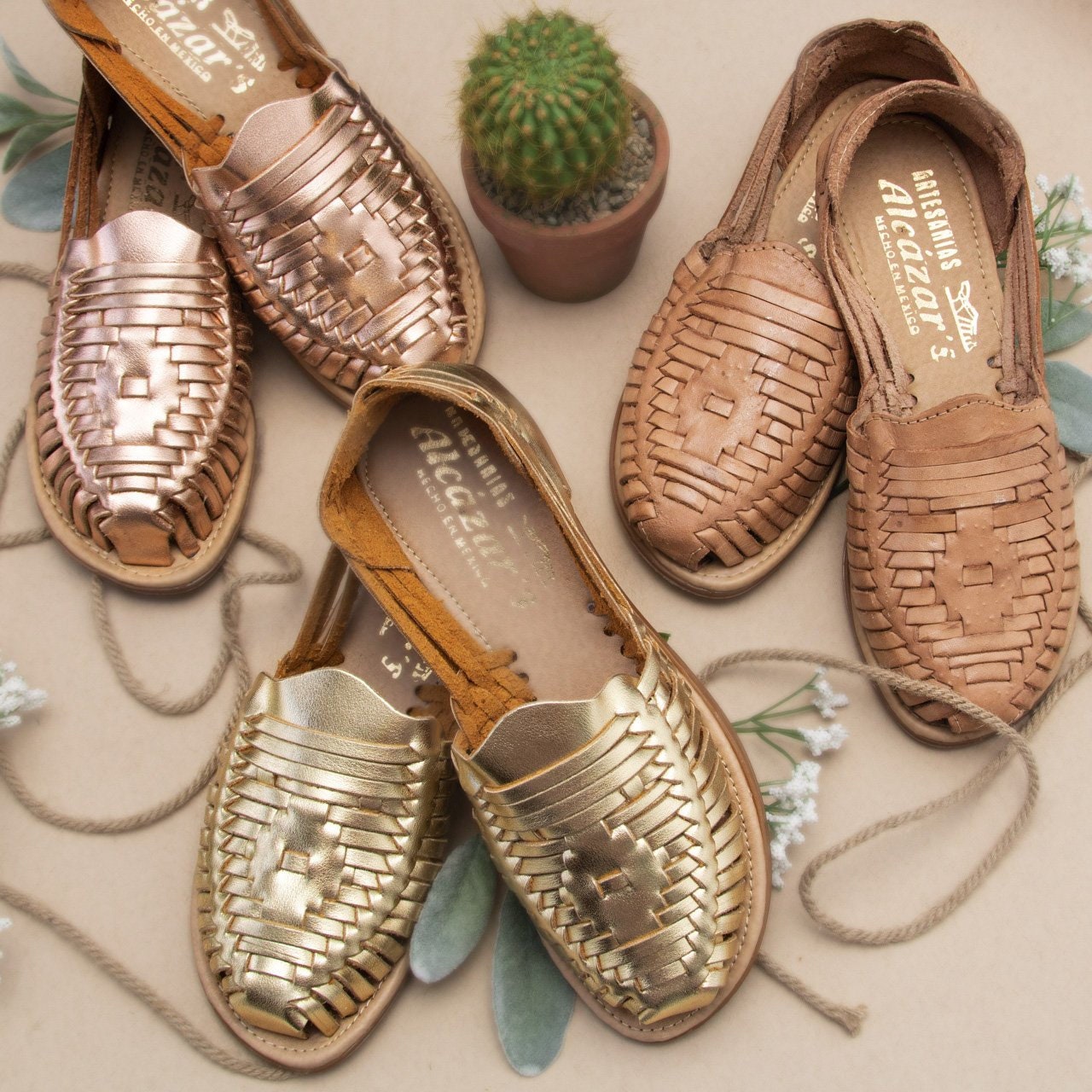 Mexican Leather Huaraches sandals Etsy