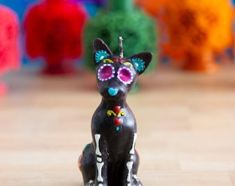 Xoloitzcuintle Dog Día de Muertos Scented Candle