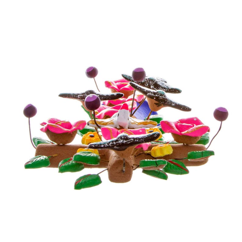 Tree of Life Clay Wall Cross