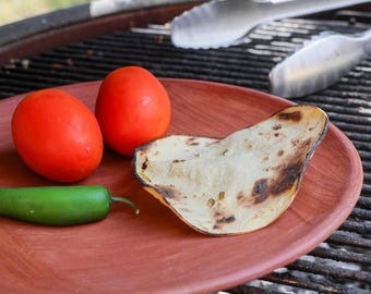 Red Clay Terracotta 11” Comal Griddle