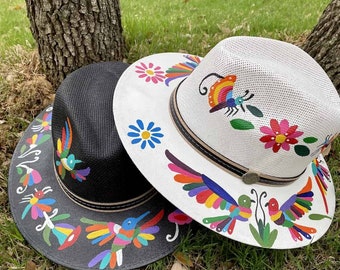 Otomí Hand-Painted Hats