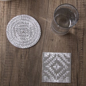 Woven Aluminum Coaster