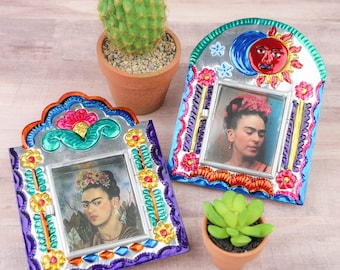 Small Frida Nicho or Tin Shadow Box