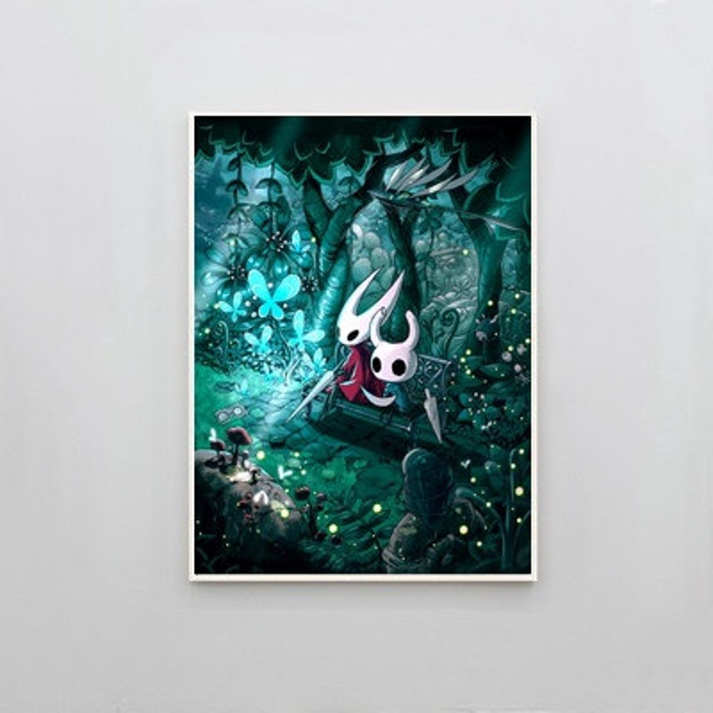 Hollow Knight Art Poster Canvas Painting Home Deco No ...