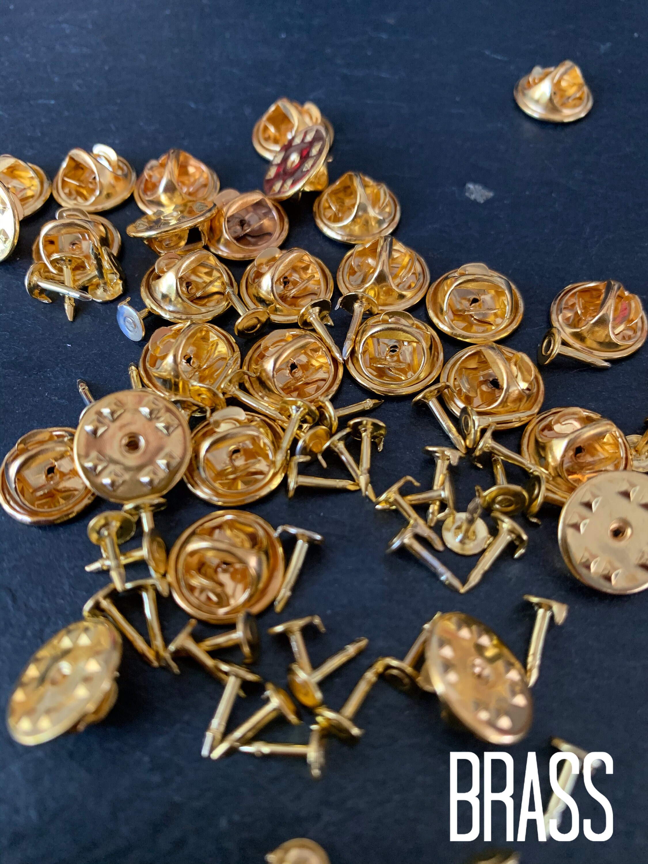 DIY Butterfly Clasp with Pins Packs of 5 Etsy