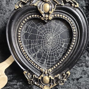 Vampiric Heart Real Spiderweb Frame