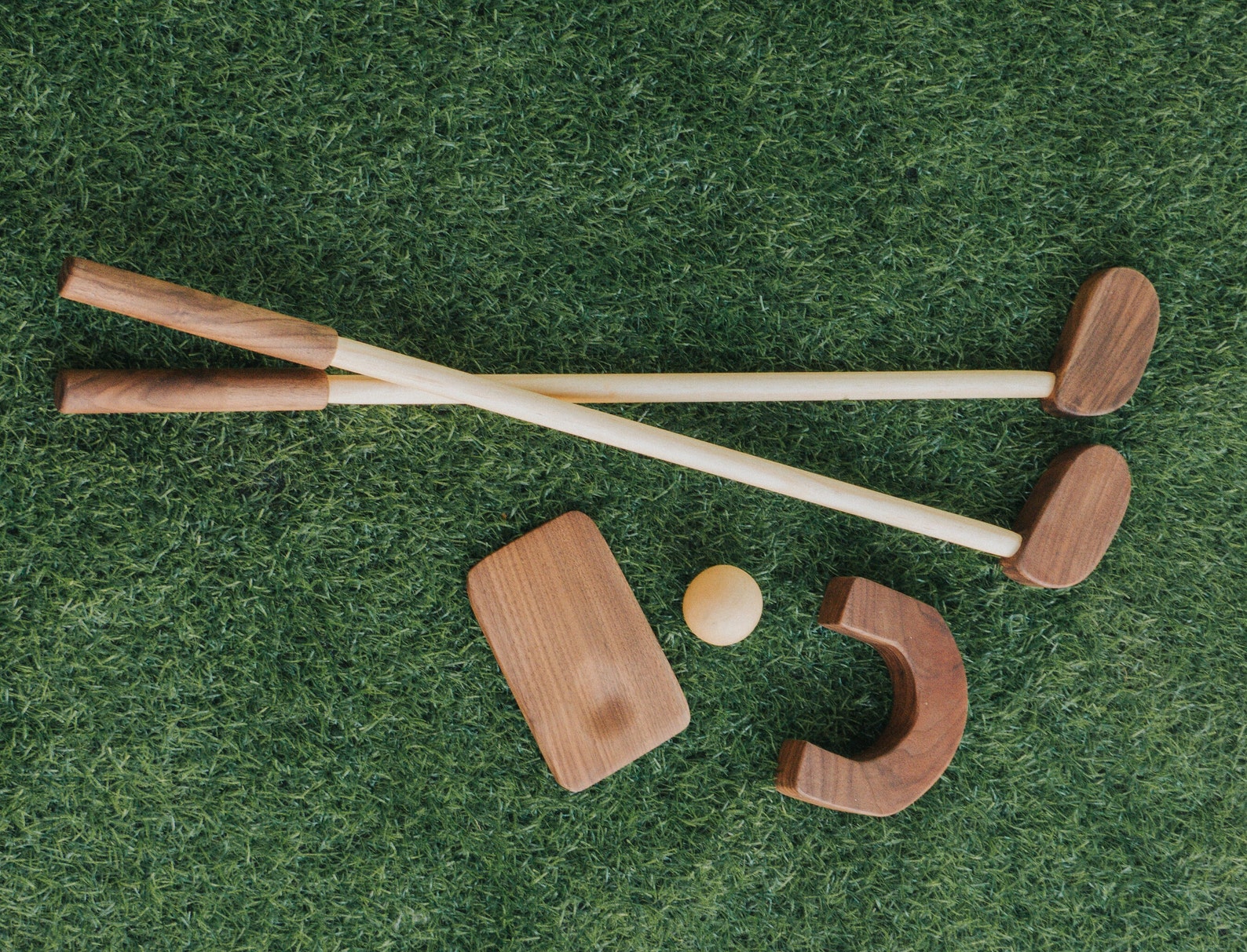 Wooden Golf Set Toy Mini Golf Set for Kids Kids Golf Game Etsy