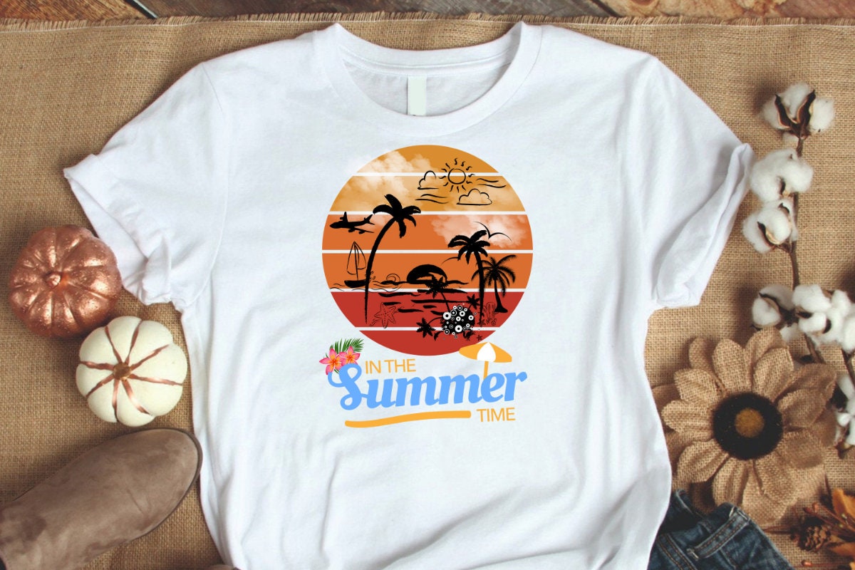 Summer SVG Bundle Beach Svg Summer Design for Shirts Hello - Etsy Canada