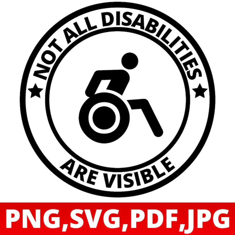 Disability Svg - Etsy