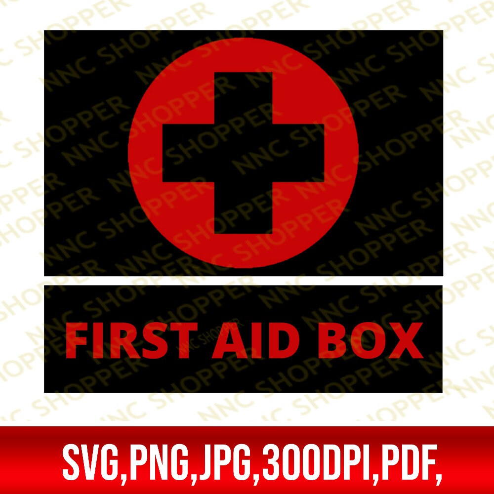 Buy First Aid Kit Svg Cut Files, Emergency Kit Medicine, First Aid