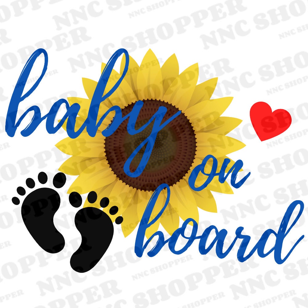 Download Baby On Board PNG Baby On Board Cricut Car Decal SVG | Etsy