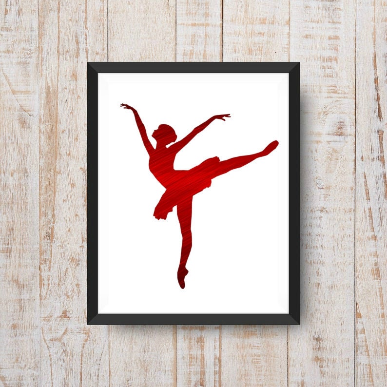 Dance Wall Art set of 3 Colors Dance Wall Art Dancer Gift Etsy UK