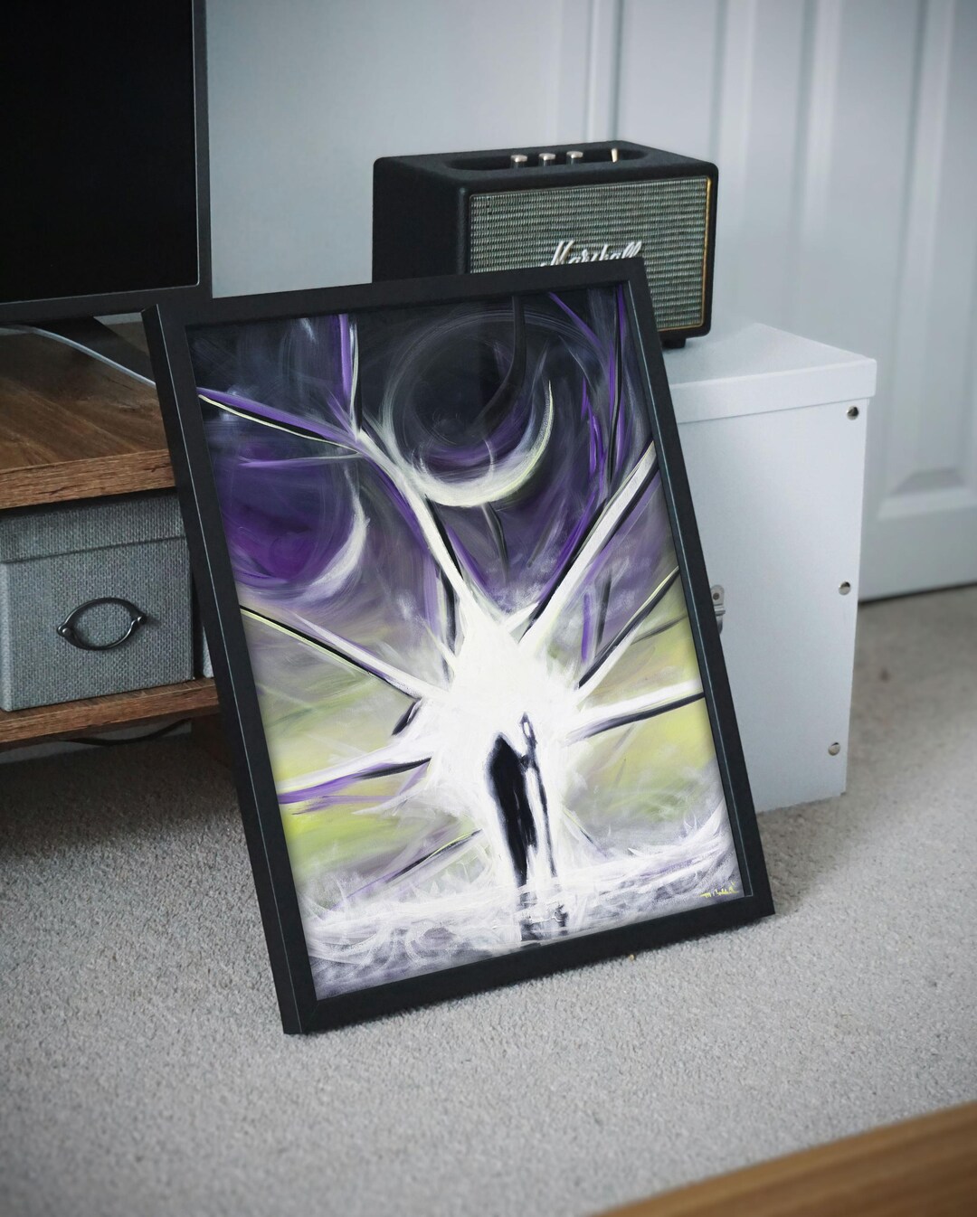 Wizard Shatter Your Illusions of Reality. Mysterious Abstract