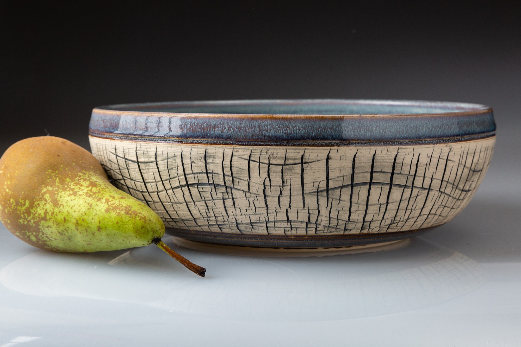 Fruit / Serving Bowl 22cm Etsy