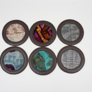 Tea and Coffee Saucer made by handmade velvet fabric