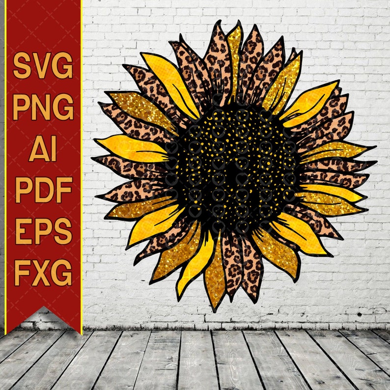 Free Free 168 Sunflower Leopard Svg SVG PNG EPS DXF File