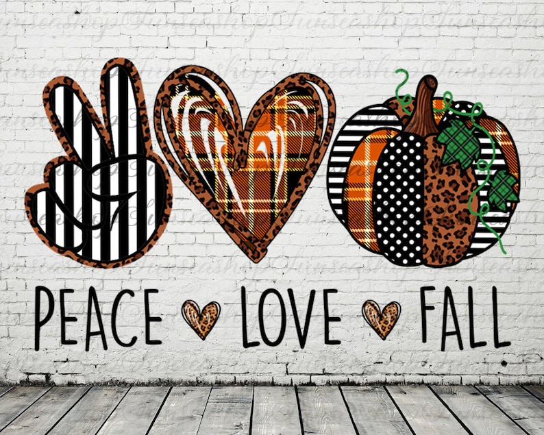 Download Peace Love Fall svg Leopard Pumpkin Svg Cuttable Leopard ...