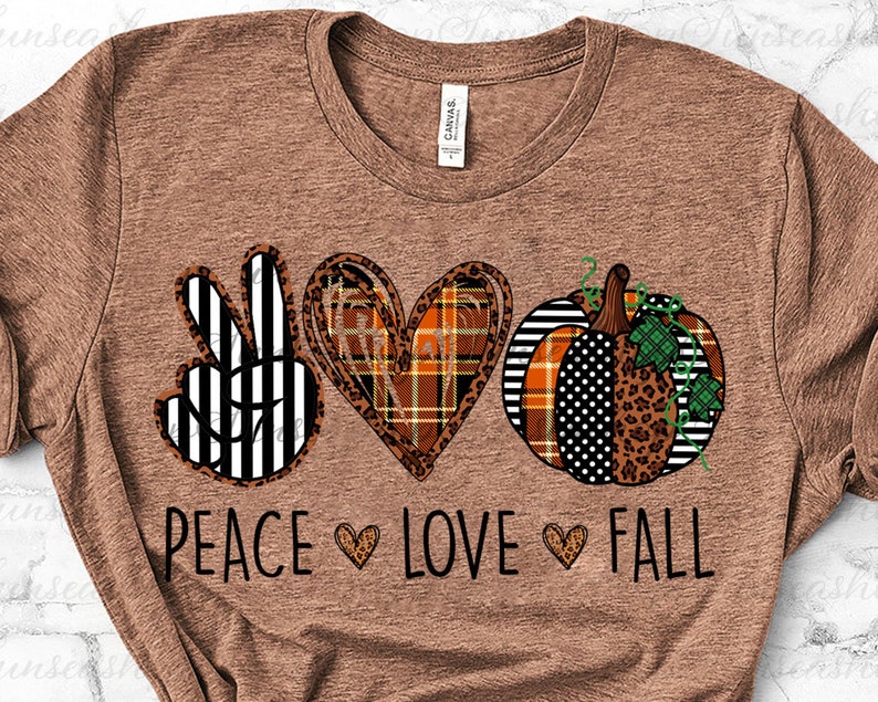 Download Peace Love Fall svg Leopard Pumpkin Svg Cuttable Leopard ...