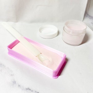 3D Printed Extended Nail Dip Powder Tray for Stiletto Nails