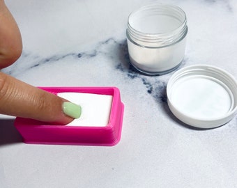 3D Printed French Nail Dip Powder Tray