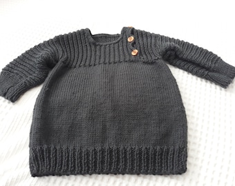 Hand knitted toddler jumper