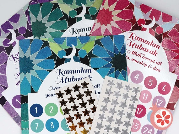 Ramadan Tracker - Ramadan Charts - Ramadan Kids Chart - Ramadan Calendar - Ramadan Day Tracker - Ramadan Gifts