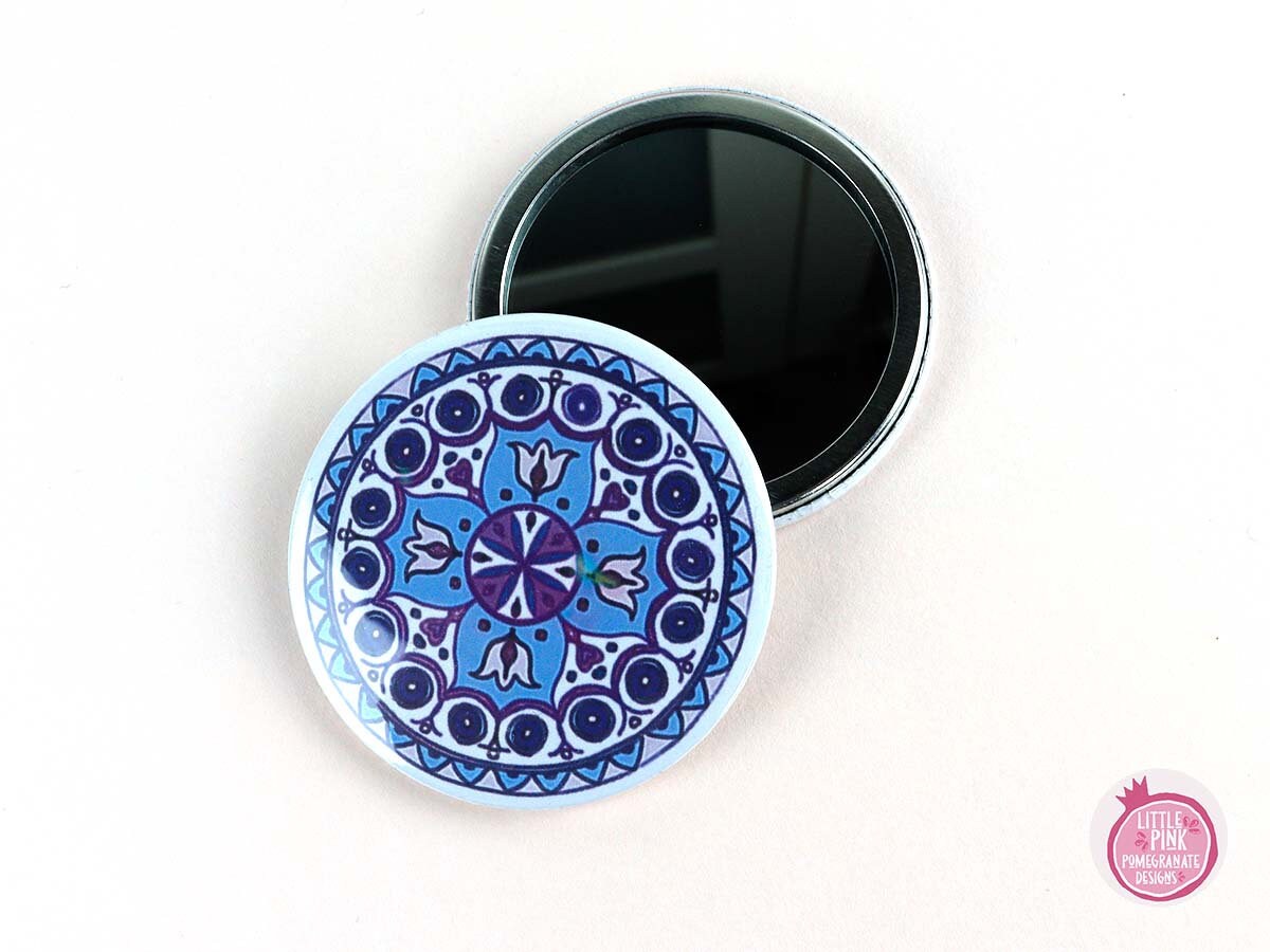 Compact Mirror Handbag Mirror Great Bridesmaid Gift Etsy