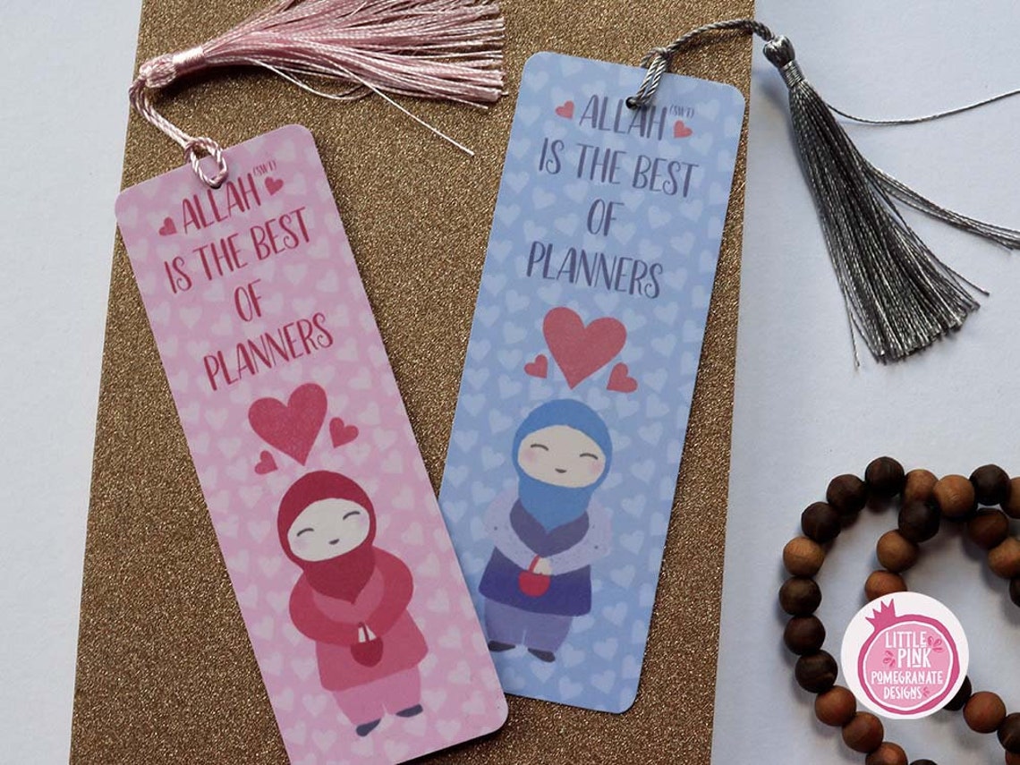 Allah ist das Beste der Planer Lesezeichen Islamisches Etsy.de