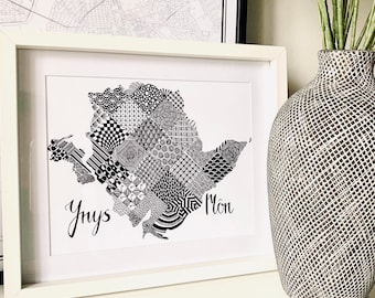 Map Ynys Môn /Anglesey Map