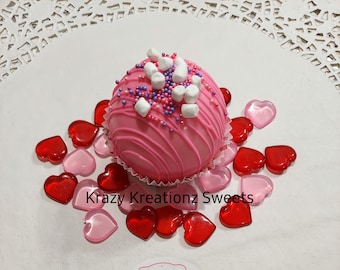 Strawberry Hot Chocolate Bombs / Warme chocolademelk / Zoete traktatie
