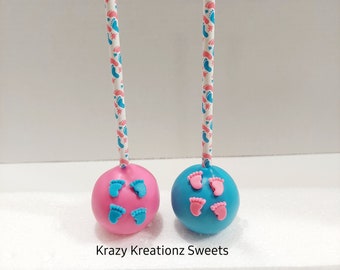 Gender Reveal Cake Pops