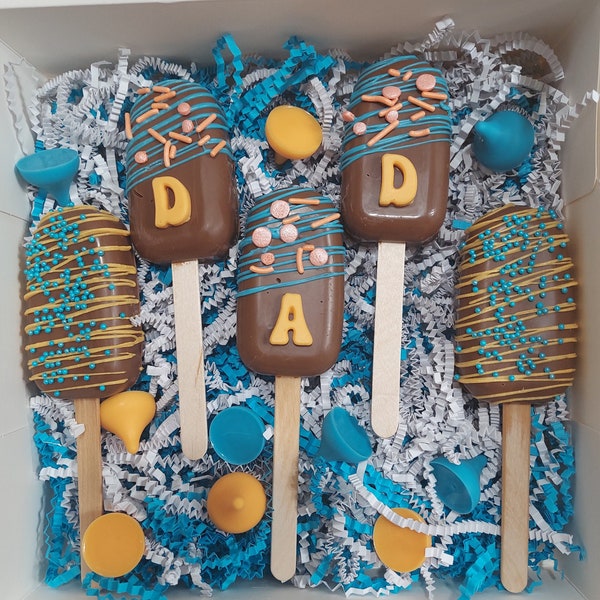 Dad Cakesicle Treat Box, Father's Day, Birthday