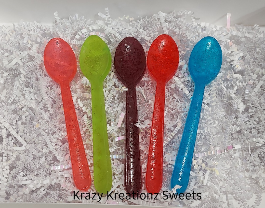 Edible Candy Spoons Etsy