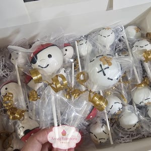 Cake Pops pirate et carte au trésor