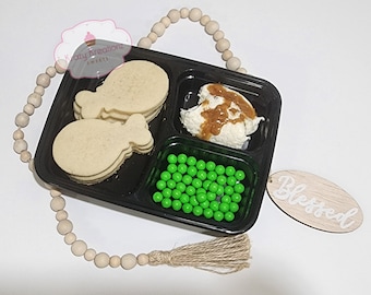 TV Dinner Cookie Kit, Thanksgiving, Dessert