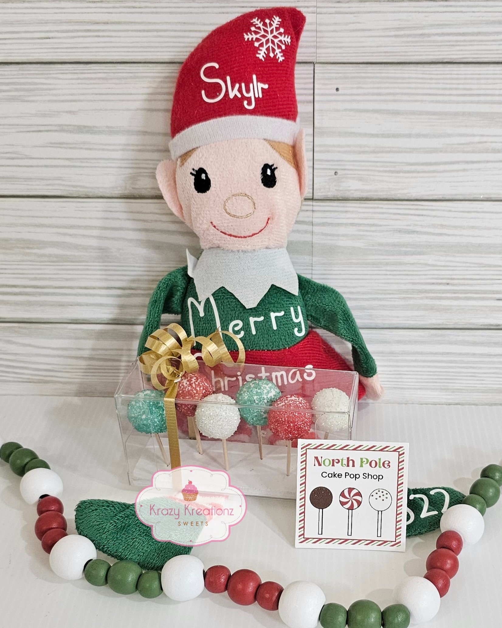 1pc Random Color Christmas Elf Ball Candy Box, With Small Candy Boxes  Inside, Christmas Decoration And Gift For Christmas Eve