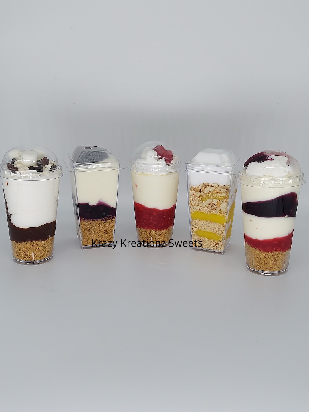 Dessert Shooters, 12 Flavors, 1 Dozen Dessert Shooters Etsy