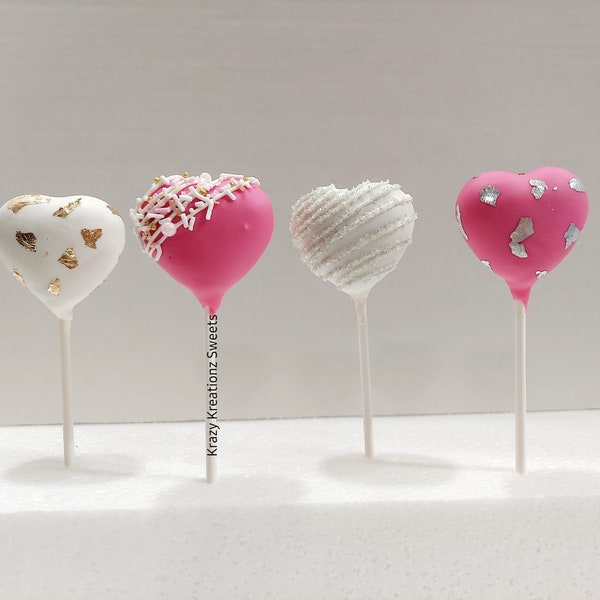 Heart Cake Pops