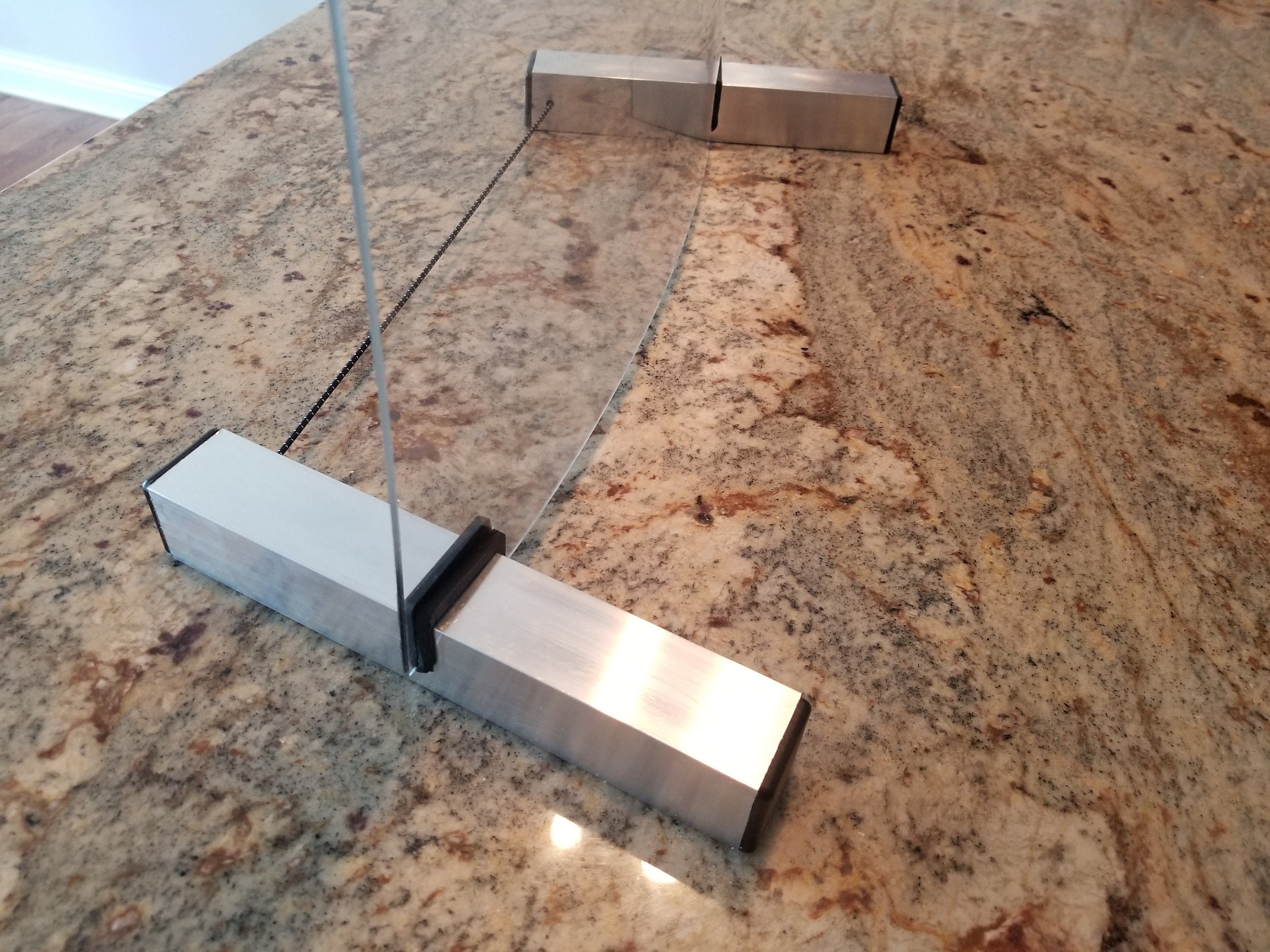 Pair of Sneeze Guard Feet With Free Shipping for Panels up to Etsy