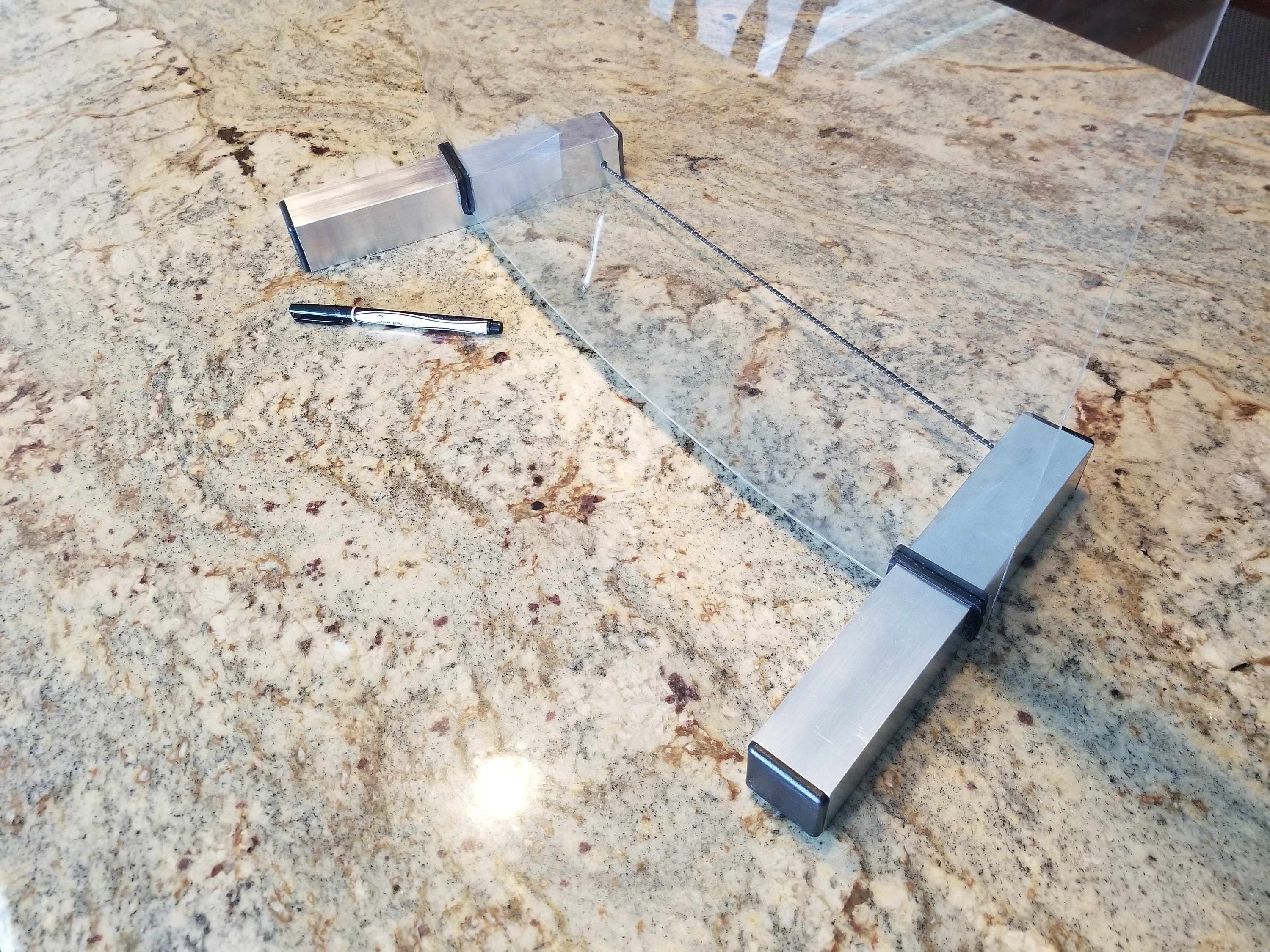 Pair of Sneeze Guard Feet With Free Shipping for Panels up to Etsy