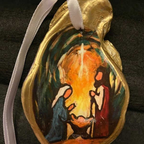 Away in a Manger Christmas Ornaments