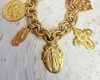Katholisches Charm-Armband