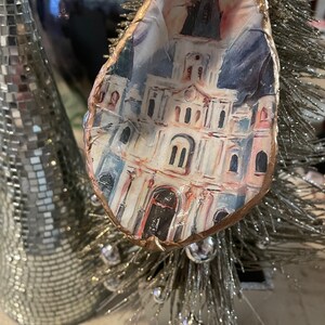St. Louis Cathedral Oyster Ornament-Style 2