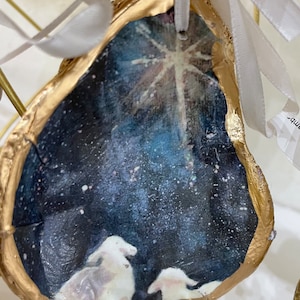 Starry Night Christmas Ornaments