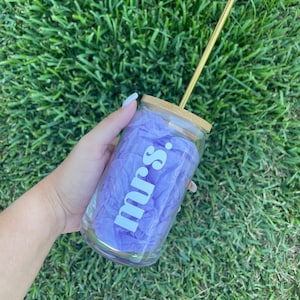 Mrs Tumbler, Mrs Glass Can, Mrs Glass Cup, Boho Tumbler, Beer Glass Can, Mrs Glass Tumbler, Aesthetic Glass Cup, Aesthetic Tumbler.