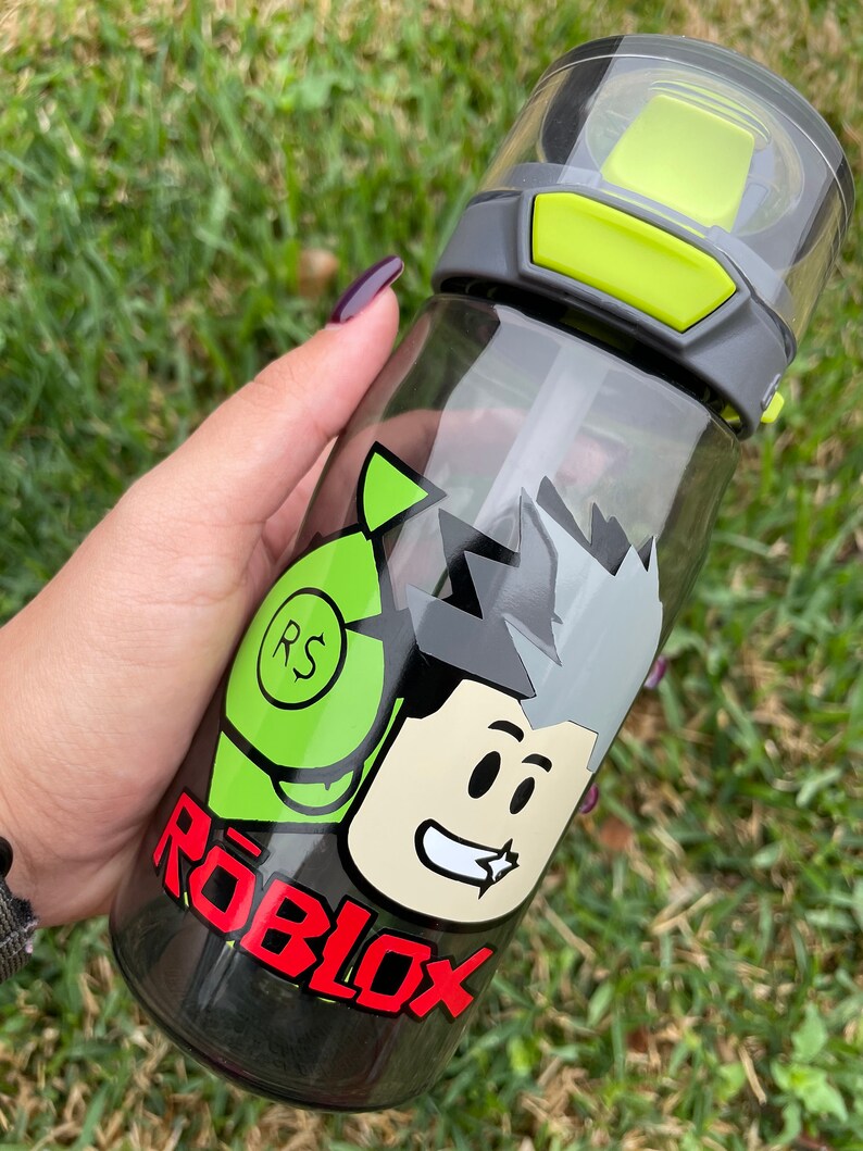 Kids ROBLOX BOY Cup Leakproof Water Bottle 16 Oz Roblox Etsy