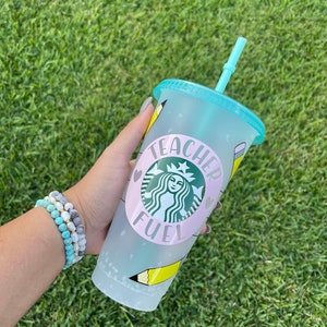 Starbucks Lehrer Tasse, Starbucks benutzerdefinierte Tasse, Starbucks benutzerdefinierte Becher, Starbucks personalisierte Tasse, Starbucks Lehrer Becher.