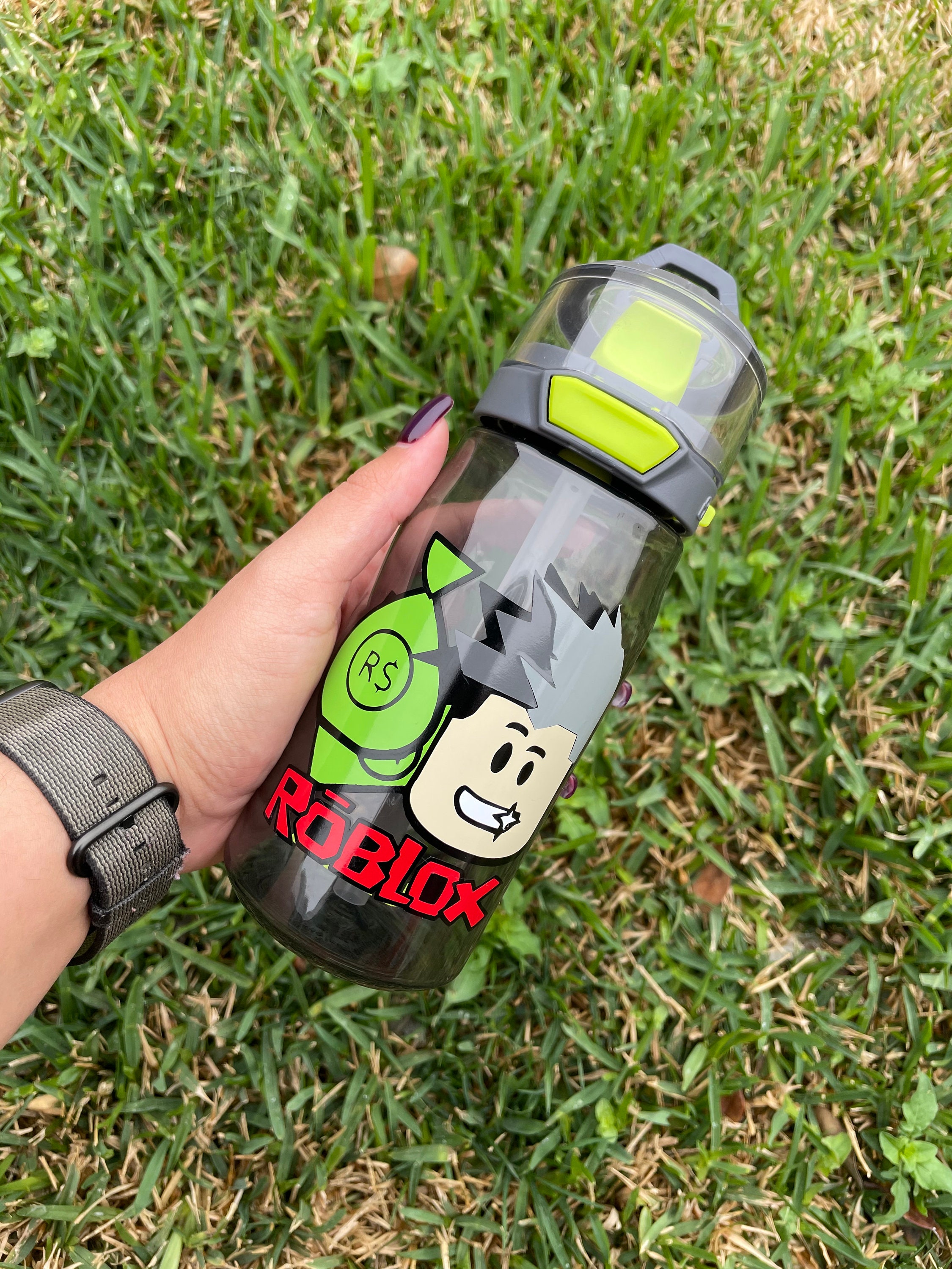 Kids ROBLOX BOY Cup Leakproof Water Bottle 16 Oz Roblox Etsy