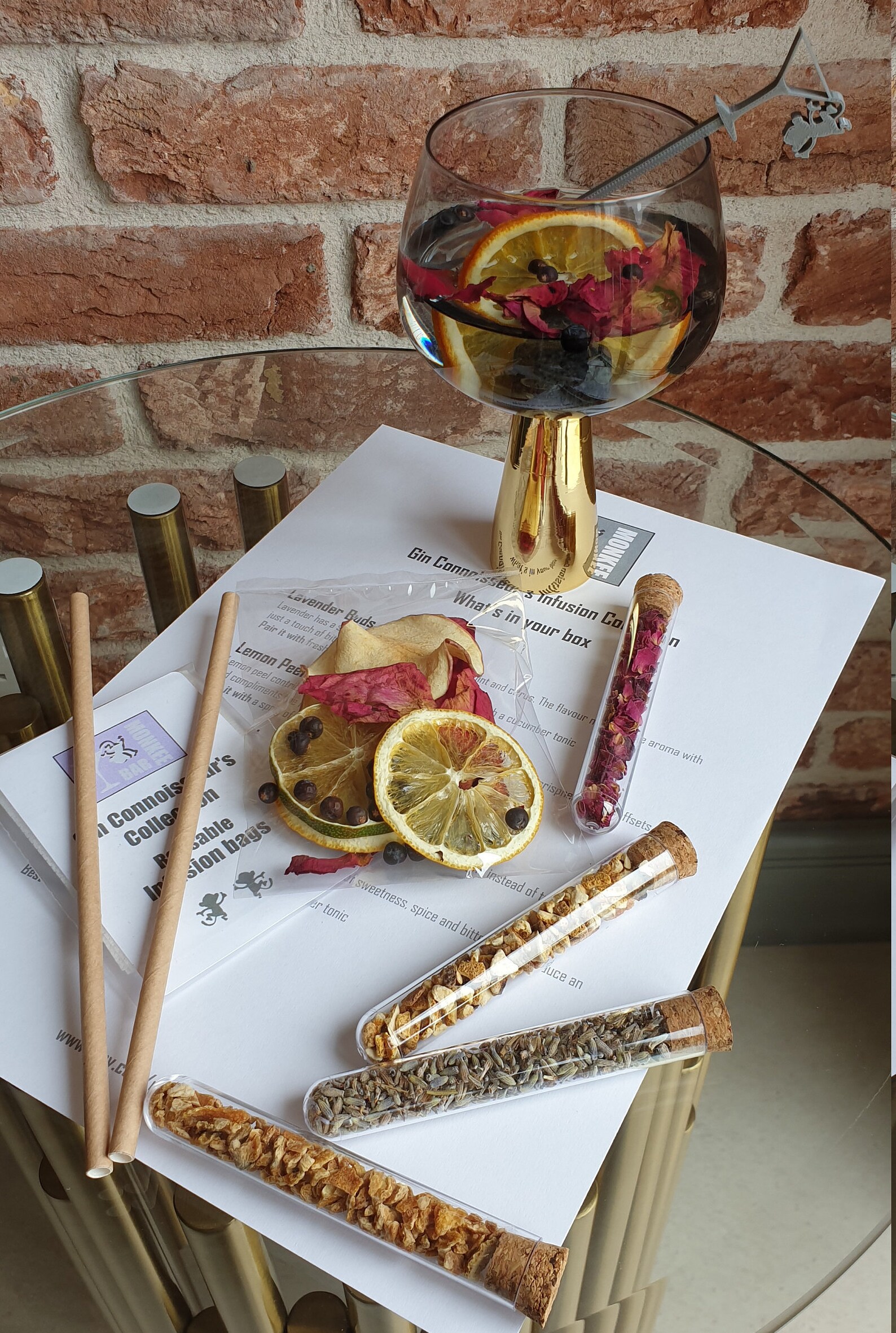 Gin Making Kit / Botanical Gin Infusion Kit / Reusable Etsy